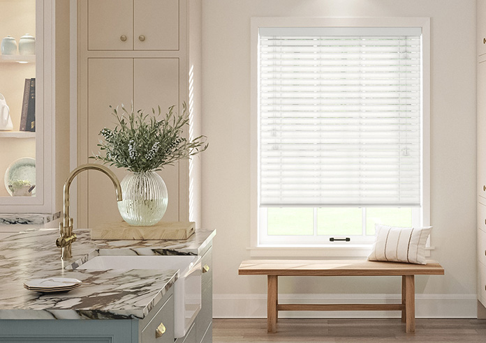 Ecowood, Supreme White Fine Grain - Venetian Blind - Image 3